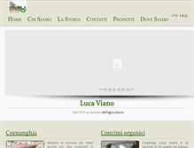 Tablet Screenshot of lucaviano.com